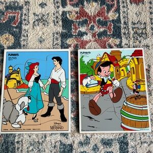 Playskool vintage puzzles